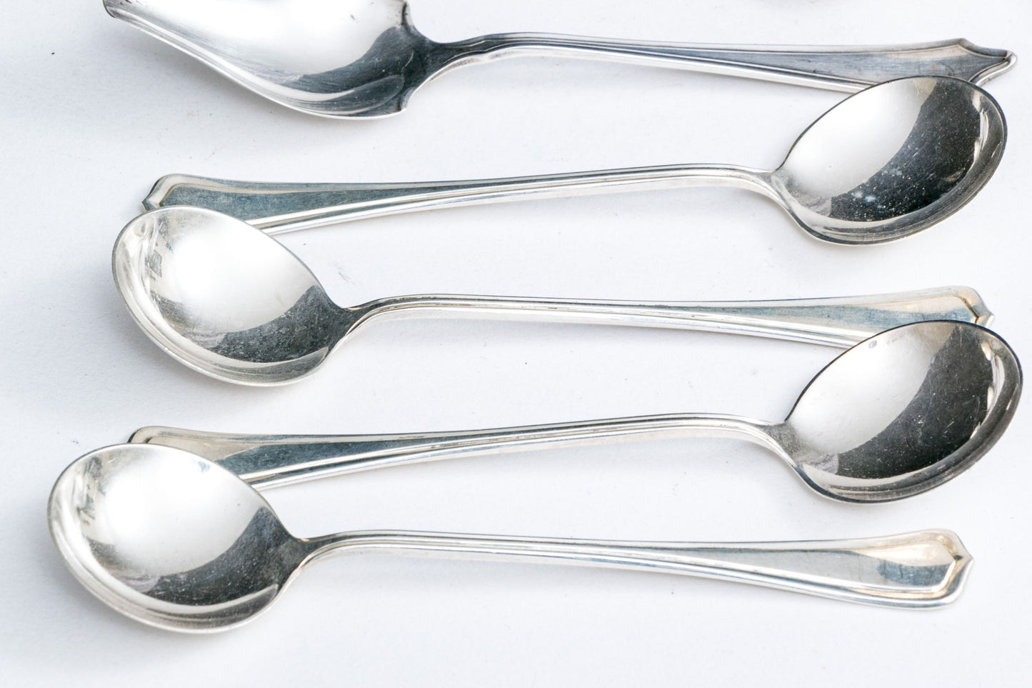 Eight Assorted Sterling Silver Spoons, 4.395 OZT