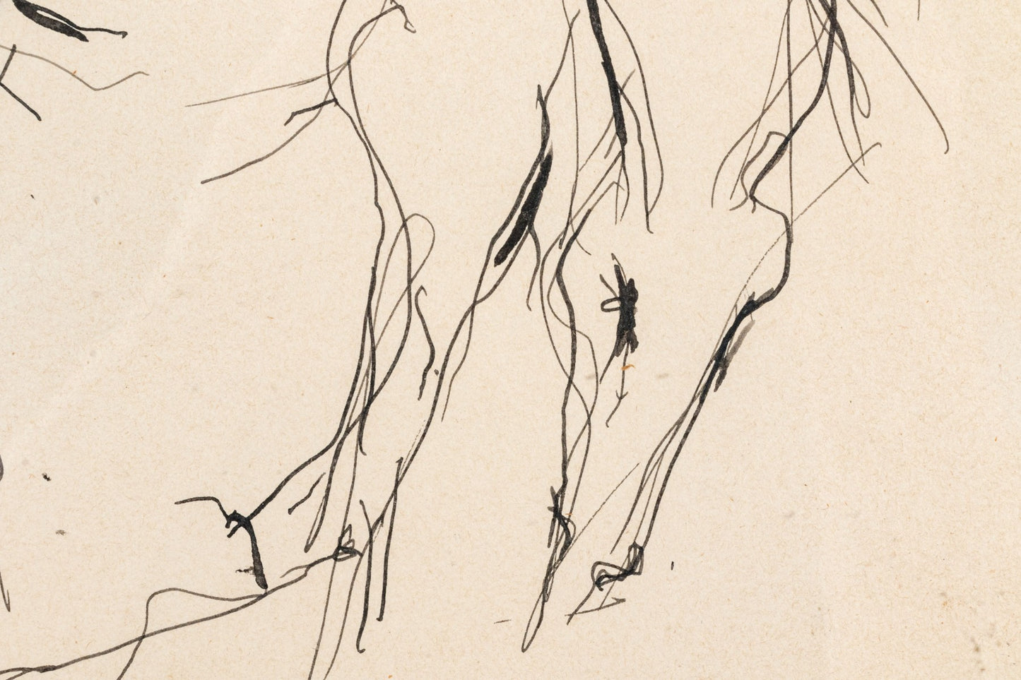 Gino Hollander (American, 1924 - 2015) Ink On Paper