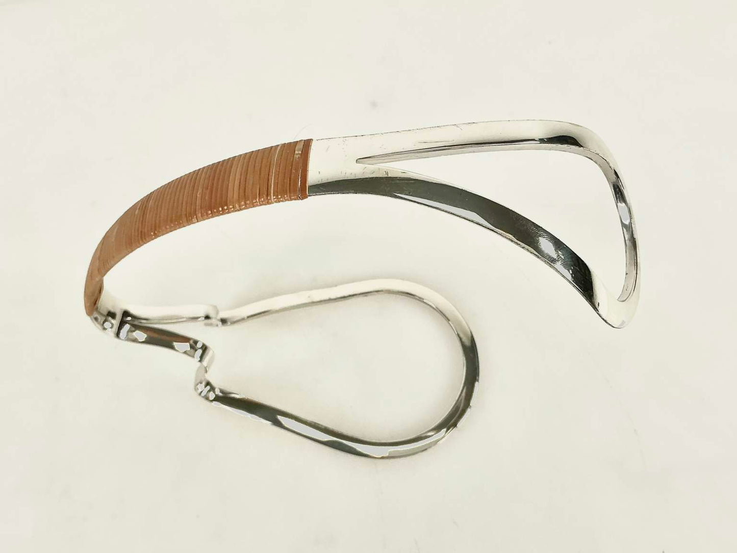 Eisenburg Lozano Sculptural Silver Plated Wine Bottle Holder
