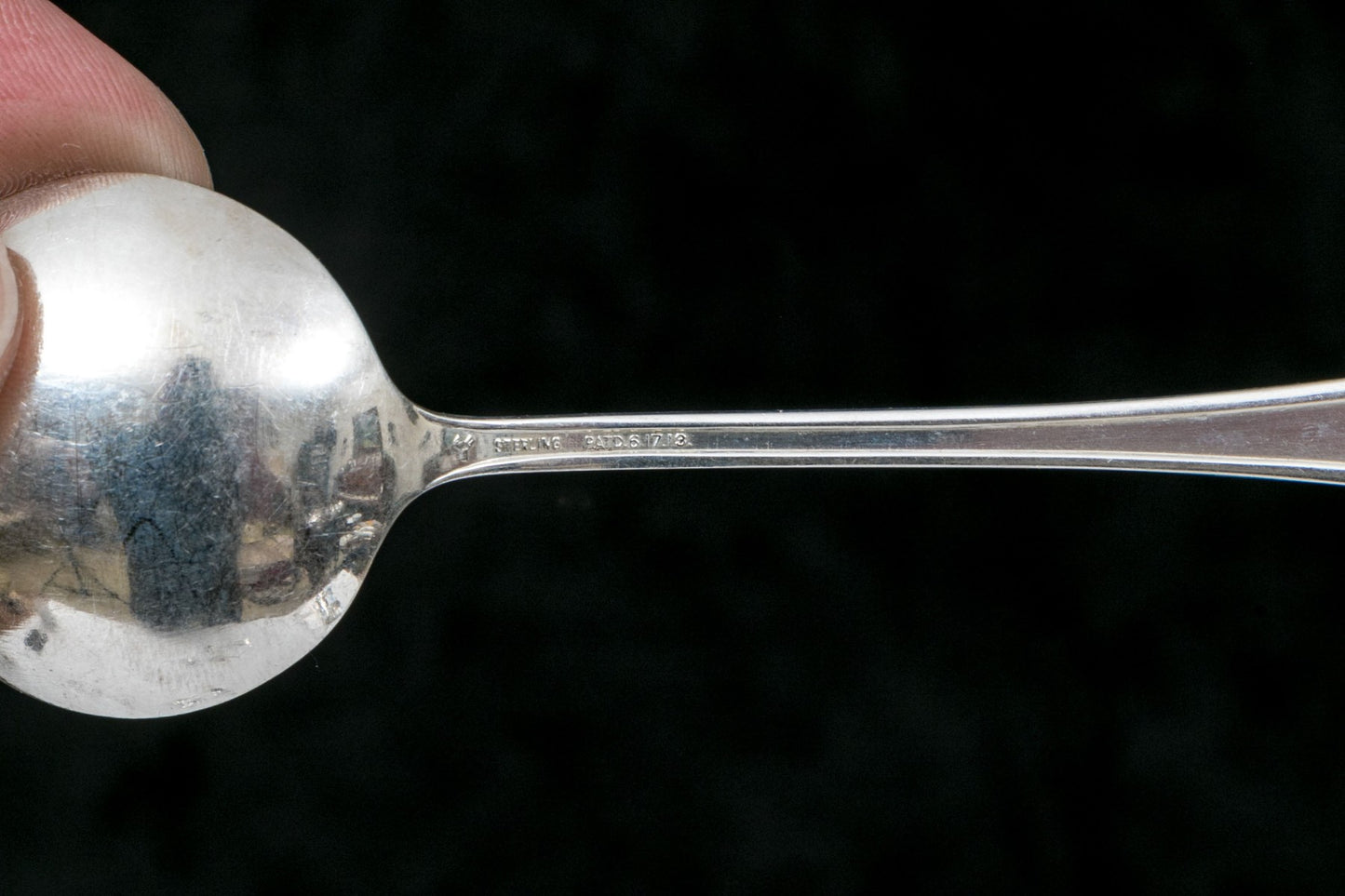 Eight Assorted Sterling Silver Spoons, 4.395 OZT
