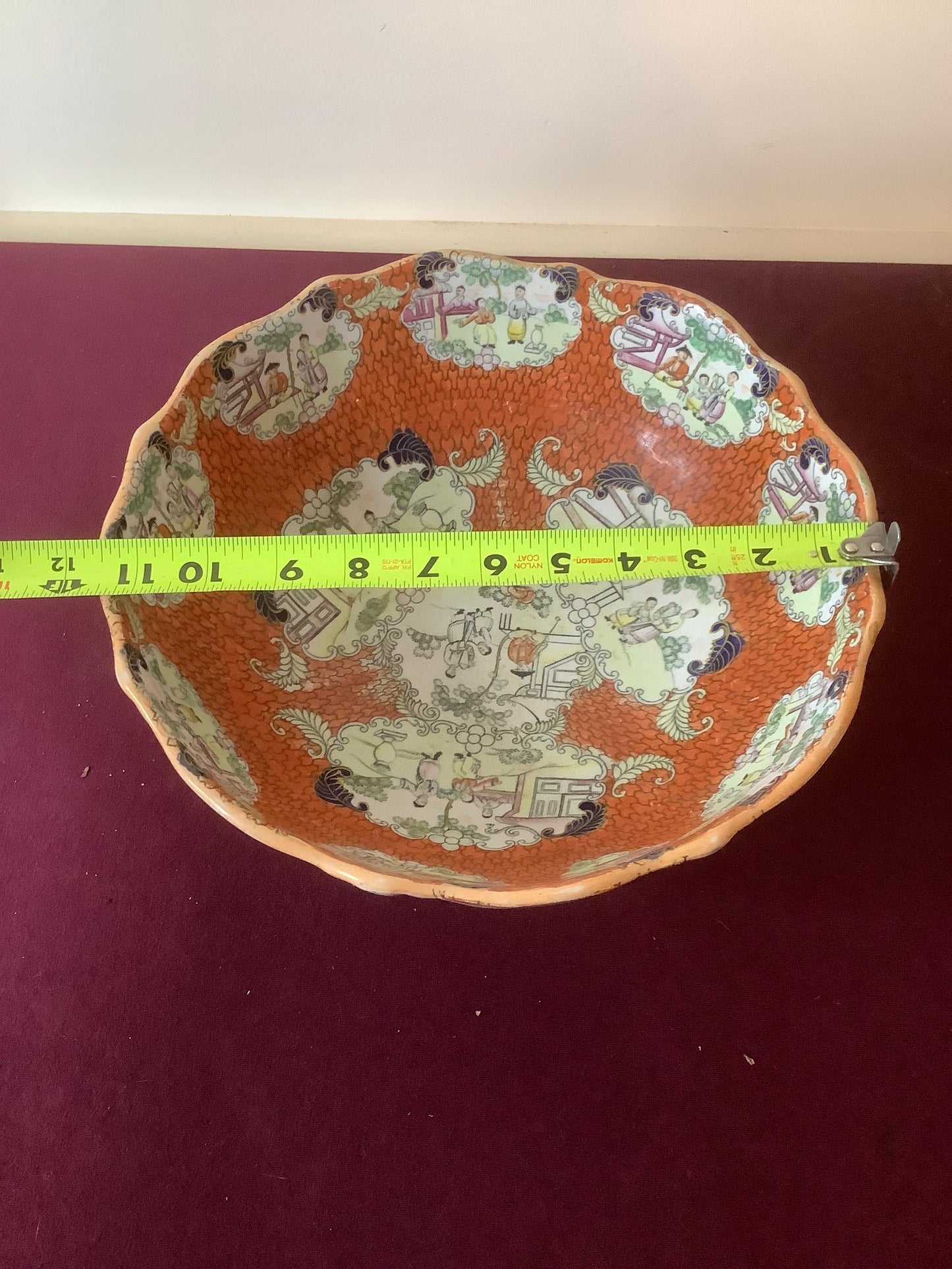 MASON'S PATENT IRONSTONE ASIAN SERVING BOWL, c.1830-48