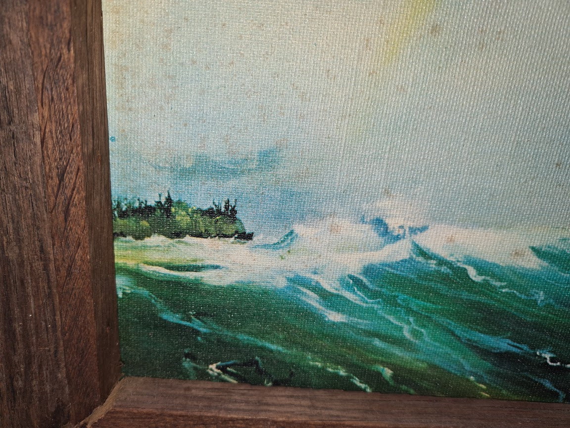 "DISCOVERY" Tall Sailship, Oil on Board