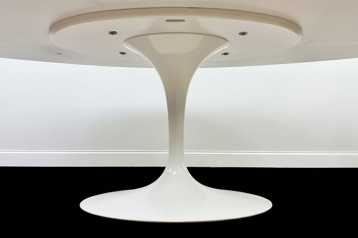 Authentic Eero Saarinen 96" Oval Tulip Dining Table for Knoll Studio