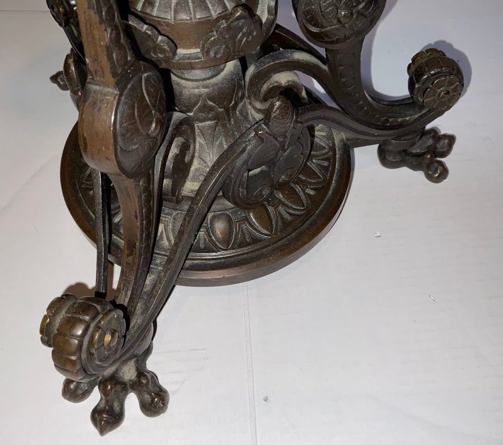 Neoclassical French Bronze Candelabra