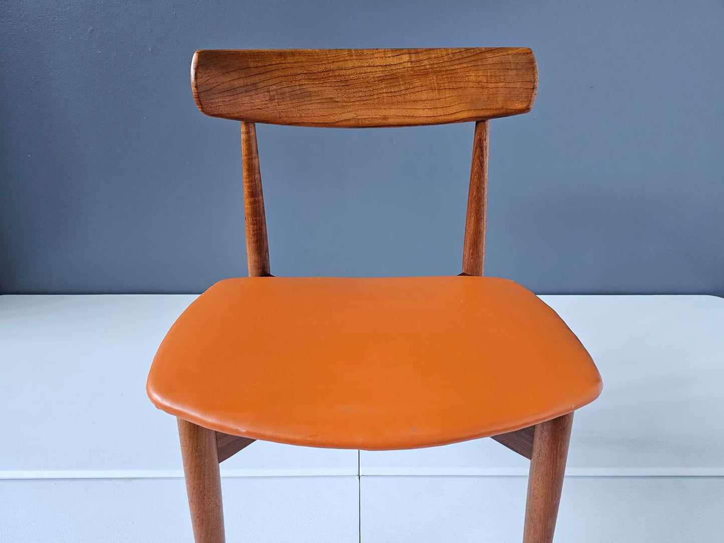 H W Klein for Bramin Denmark Solid Teak Side Chair