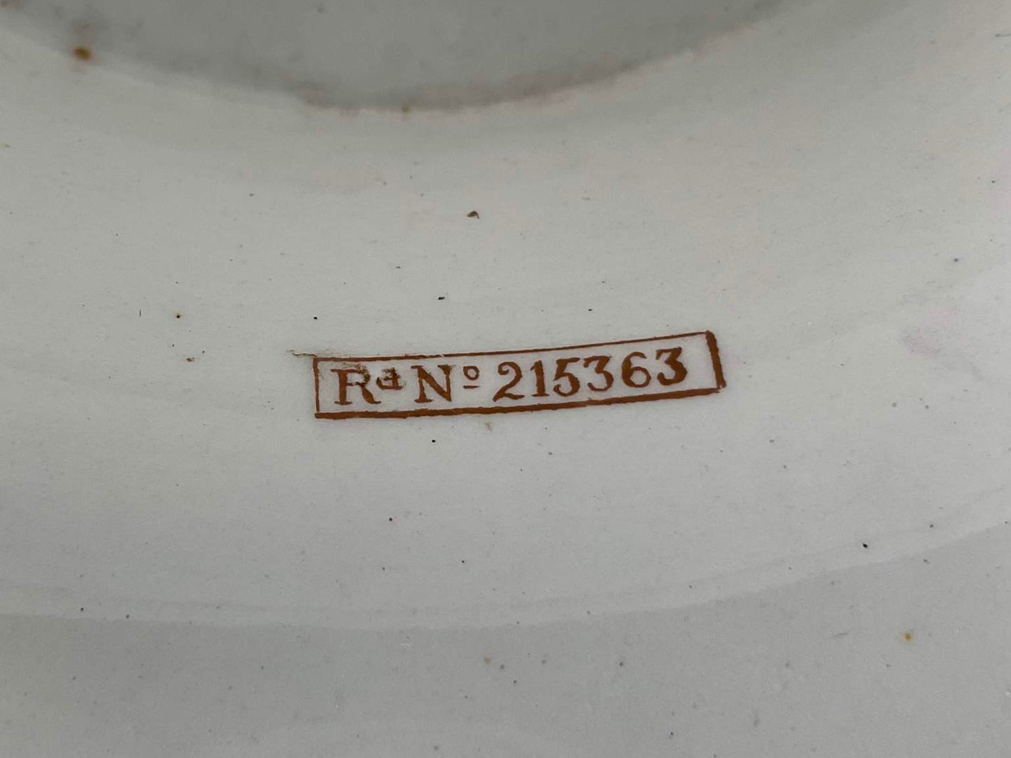 Antique Furnivals Porcelain Punchbowl