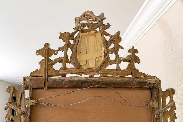 Stunning 18th Century Ornate Gilt Finished Mirror