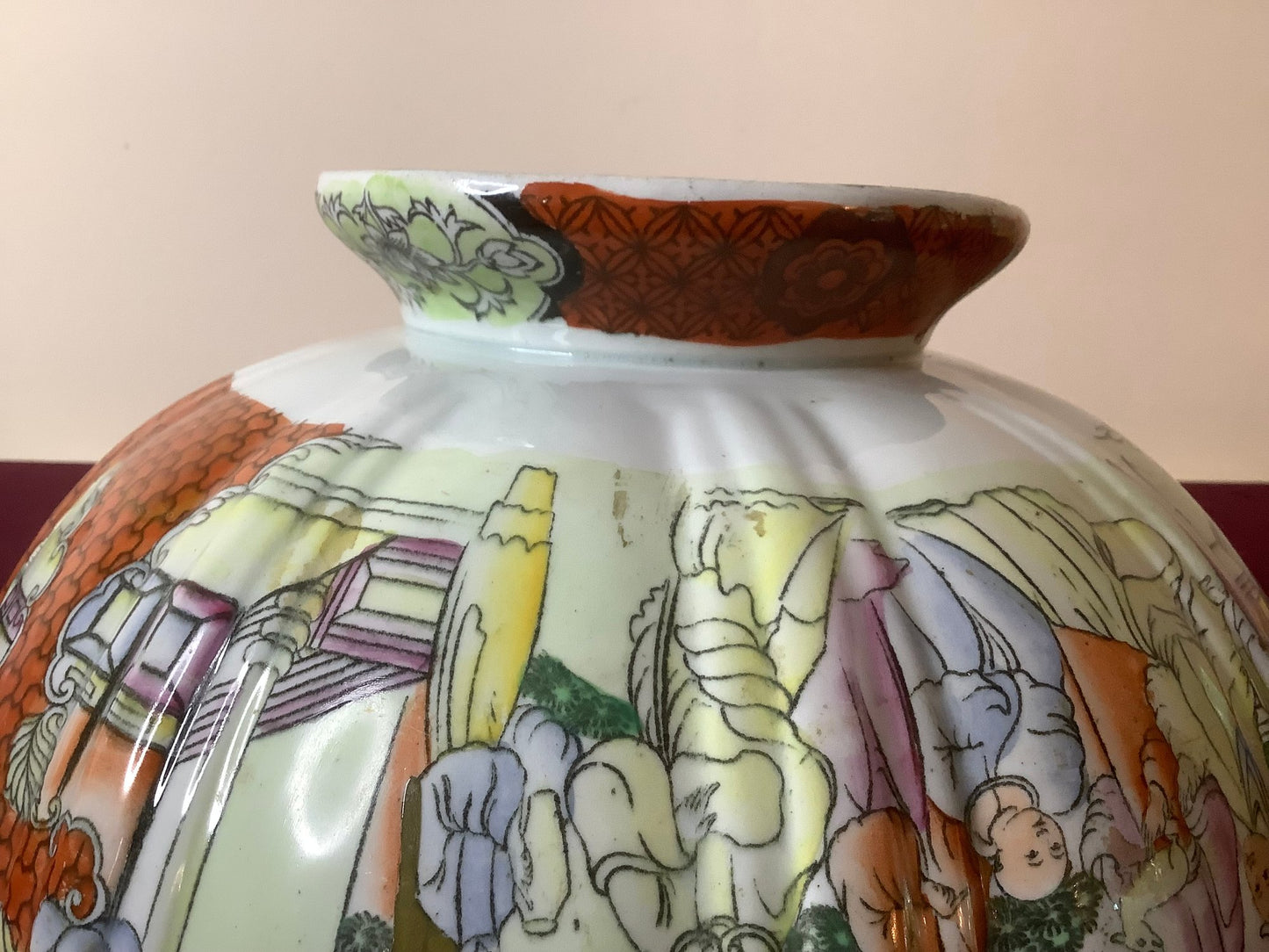 MASON'S PATENT IRONSTONE ASIAN SERVING BOWL, c.1830-48