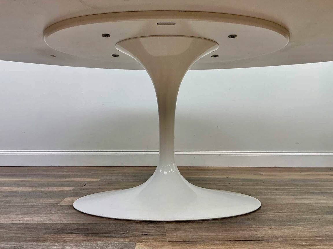 Authentic Eero Saarinen 96" Oval Tulip Dining Table for Knoll Studio