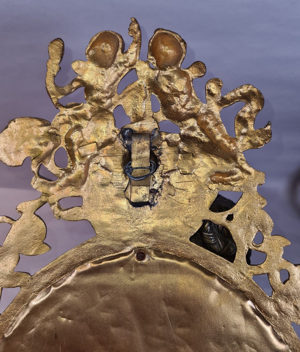 Gilt Brass Sconce  2/2