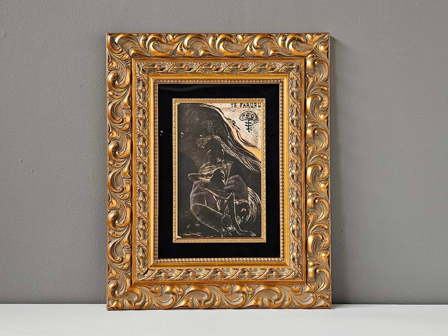 Original Paul Gauguin (French 1818-1903) 1926 Gallery Framed Collotype