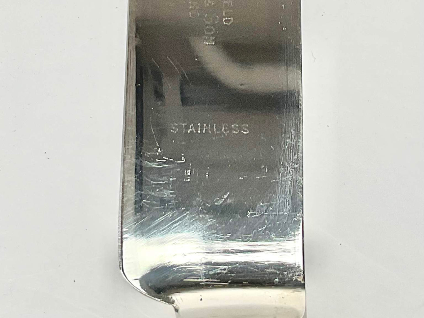 Vintage Sheffield W. Goff & Son Sterling Silver 3 Piece Carving Set