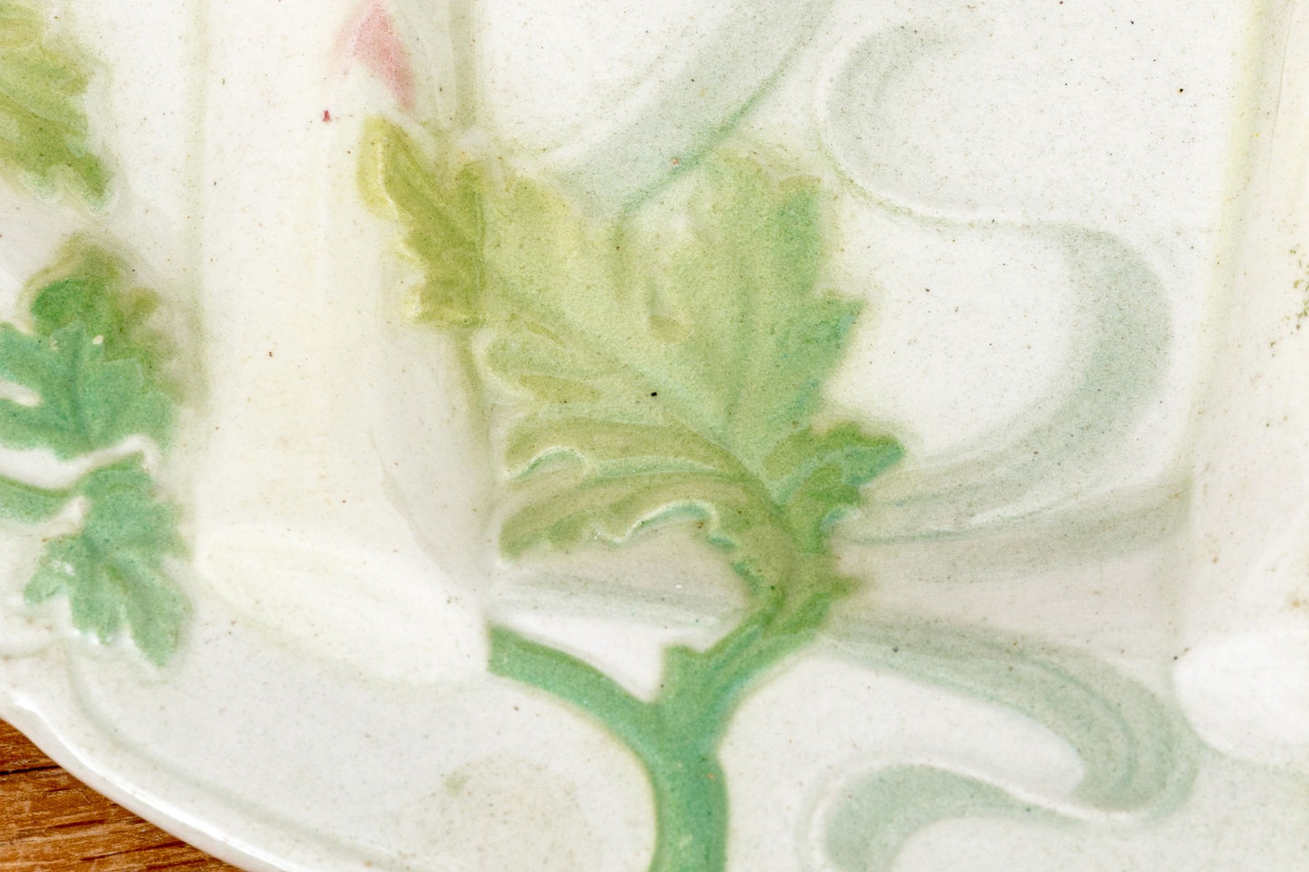 Rare Fine French Depose Asparagus Plates (12)