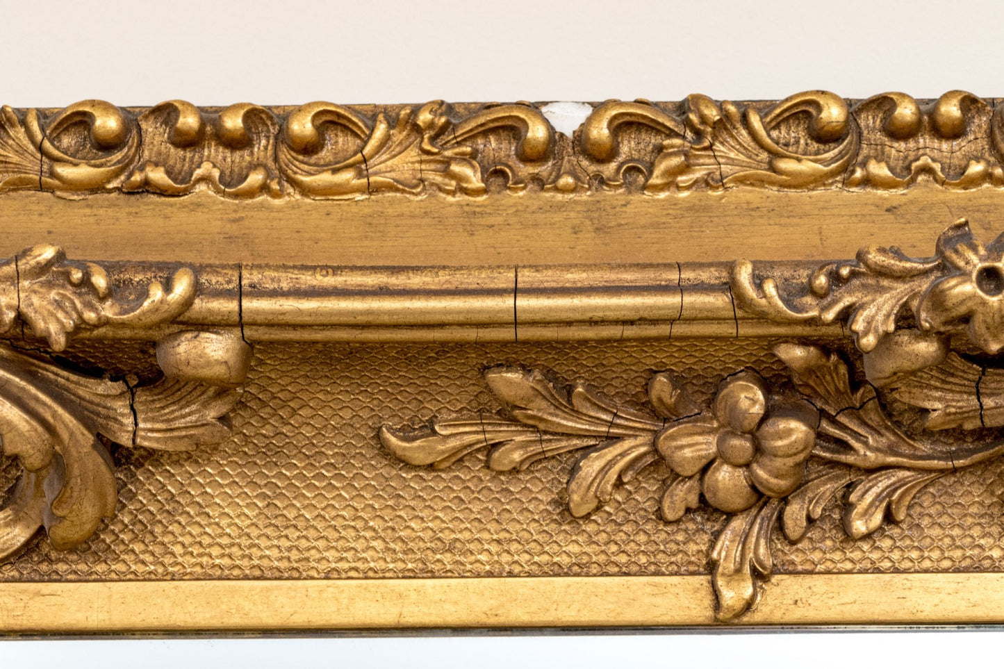 Large Victorian Rococo Revival Giltwood Wall Mirror, c. 1880, Ornately Carved Louis XV Style