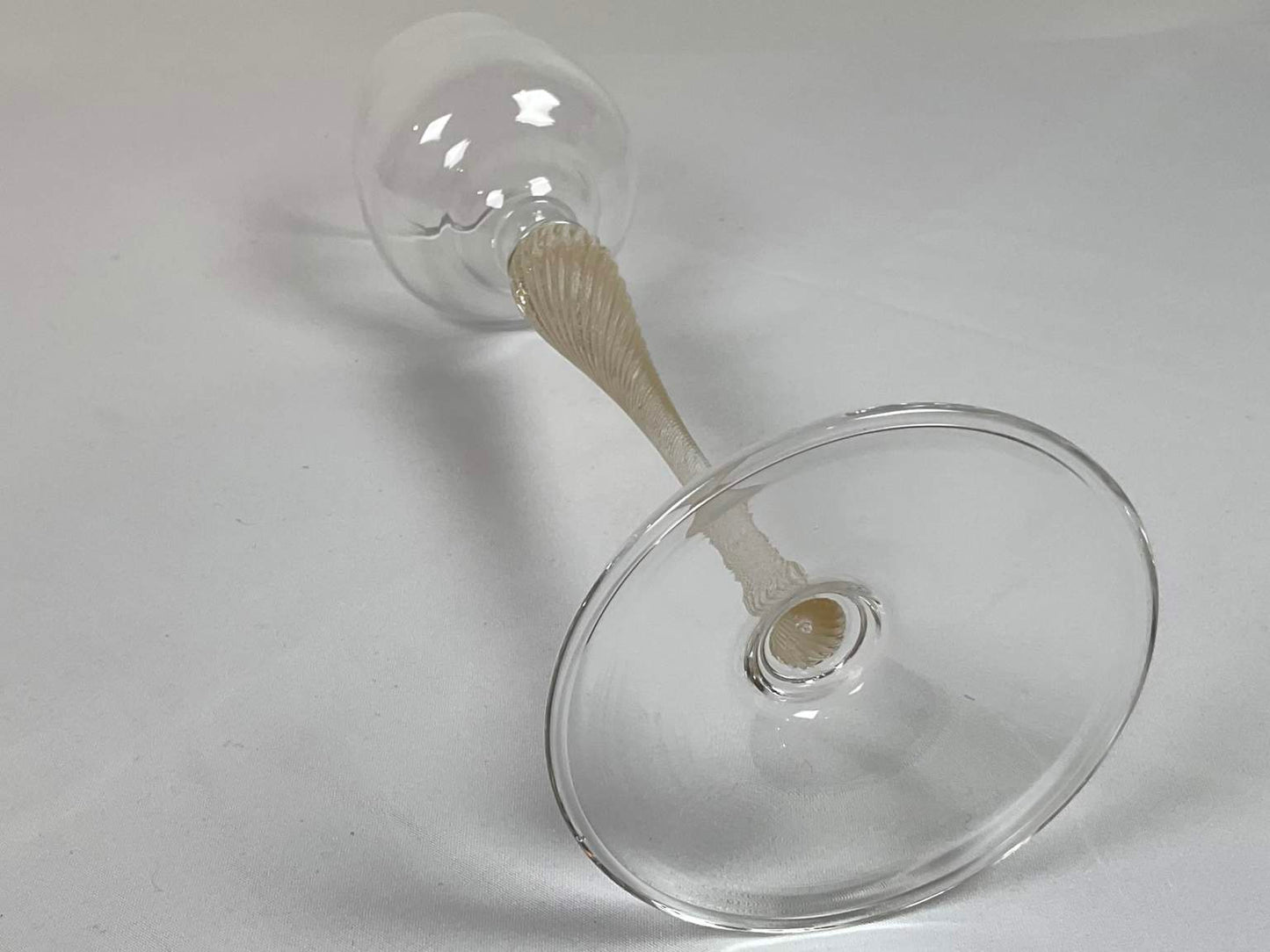 Extra Tall Murano Champagne - Cordial Glasses, 8 pcs