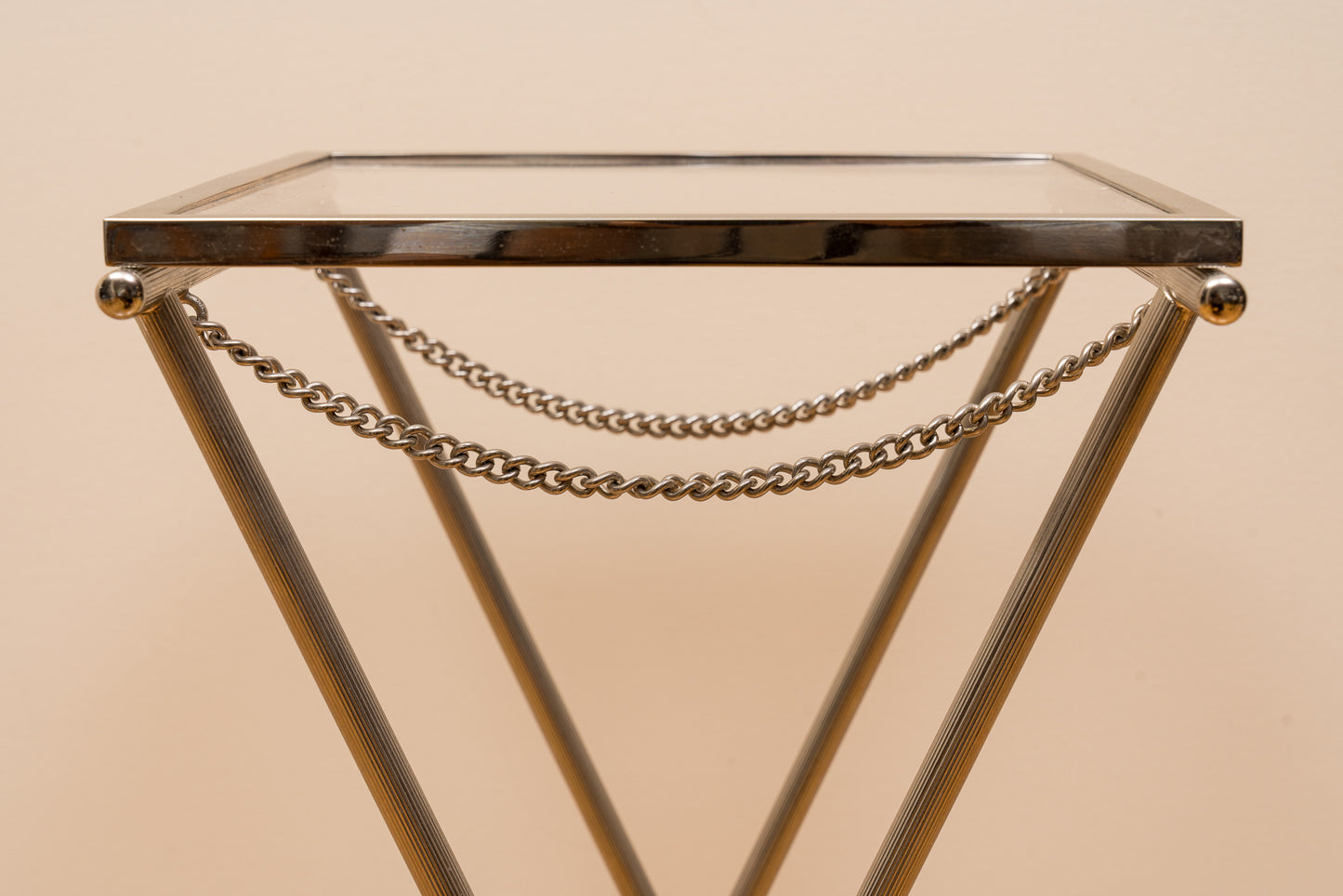 Lucite Champagne Bucket And Stand