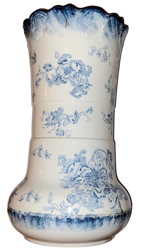 1900s Victorian Umbrella Stand by Maddocks Lamberton Pottery Trenton, Nj