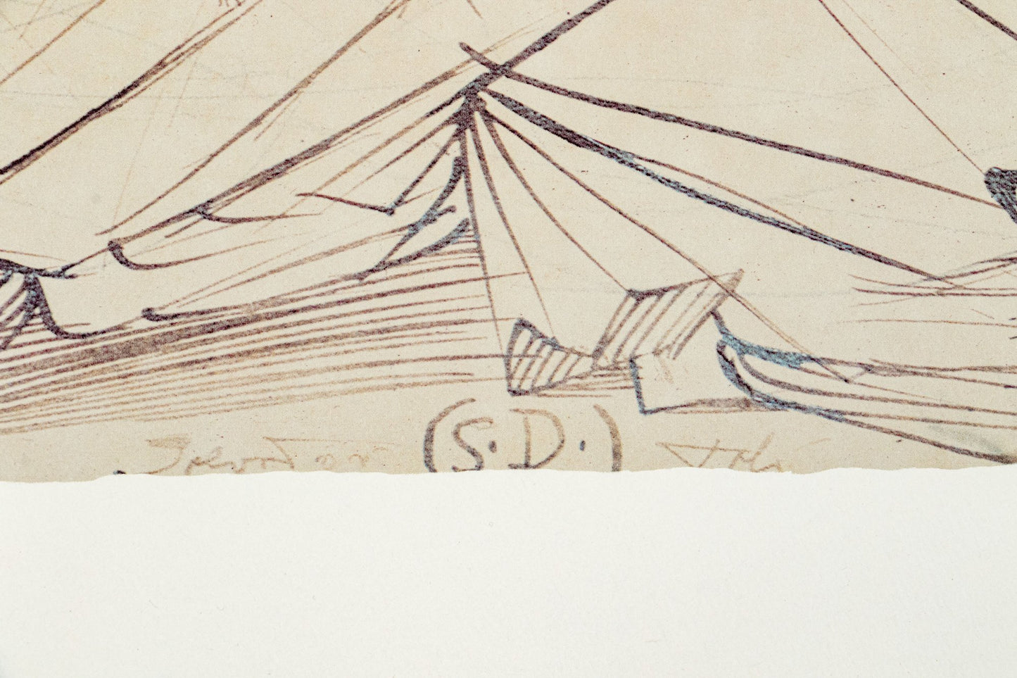 Suite Of Six After Salvador Dali Lithographic Prints On Paper by the Master Chromist Vincenzo Salermo
