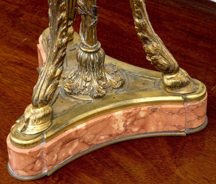Pink Marble Athénienne, Louis XVI Style, 19th Century