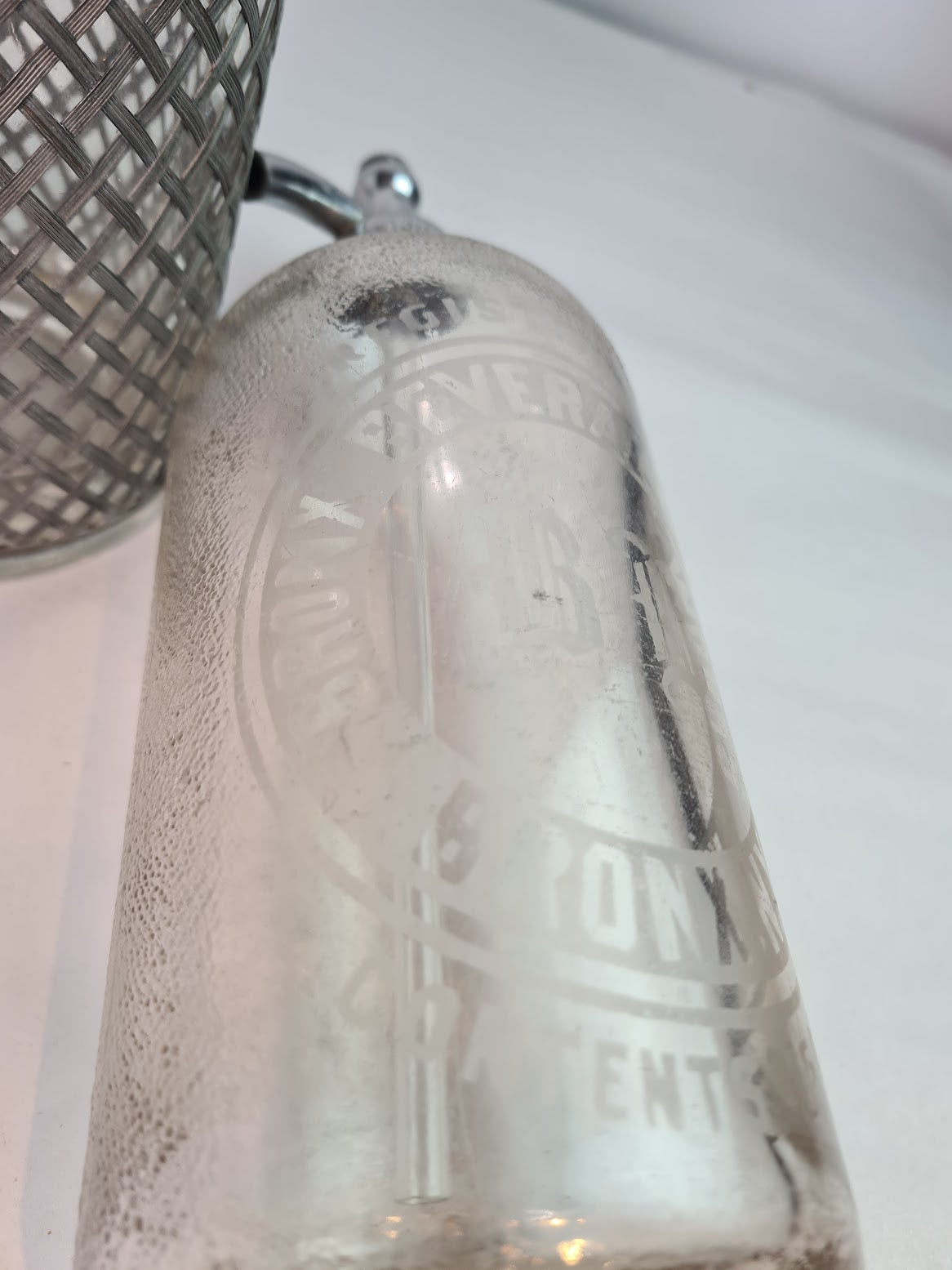 Vintage Seltzer Bottles 1940-1950s Bronx & Brooklyn NY