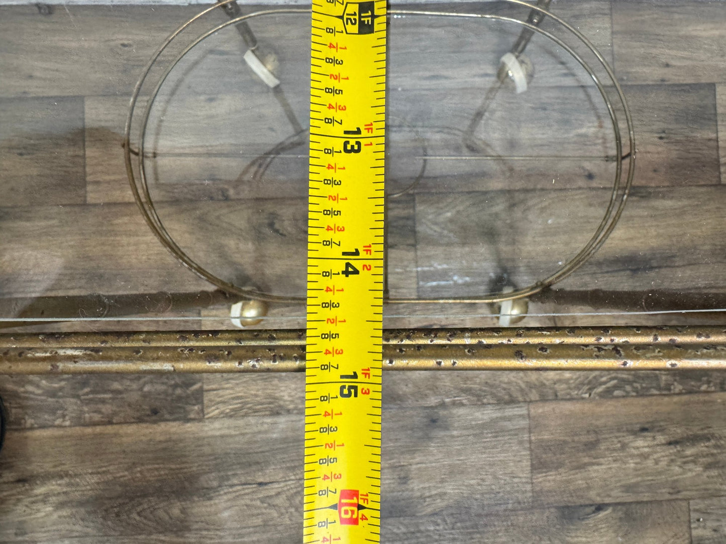 Mid-Century Hollywood Regency Style Bar Cart