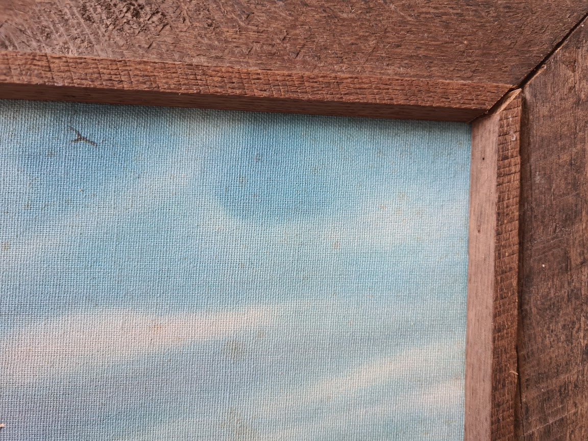 "DISCOVERY" Tall Sailship, Oil on Board