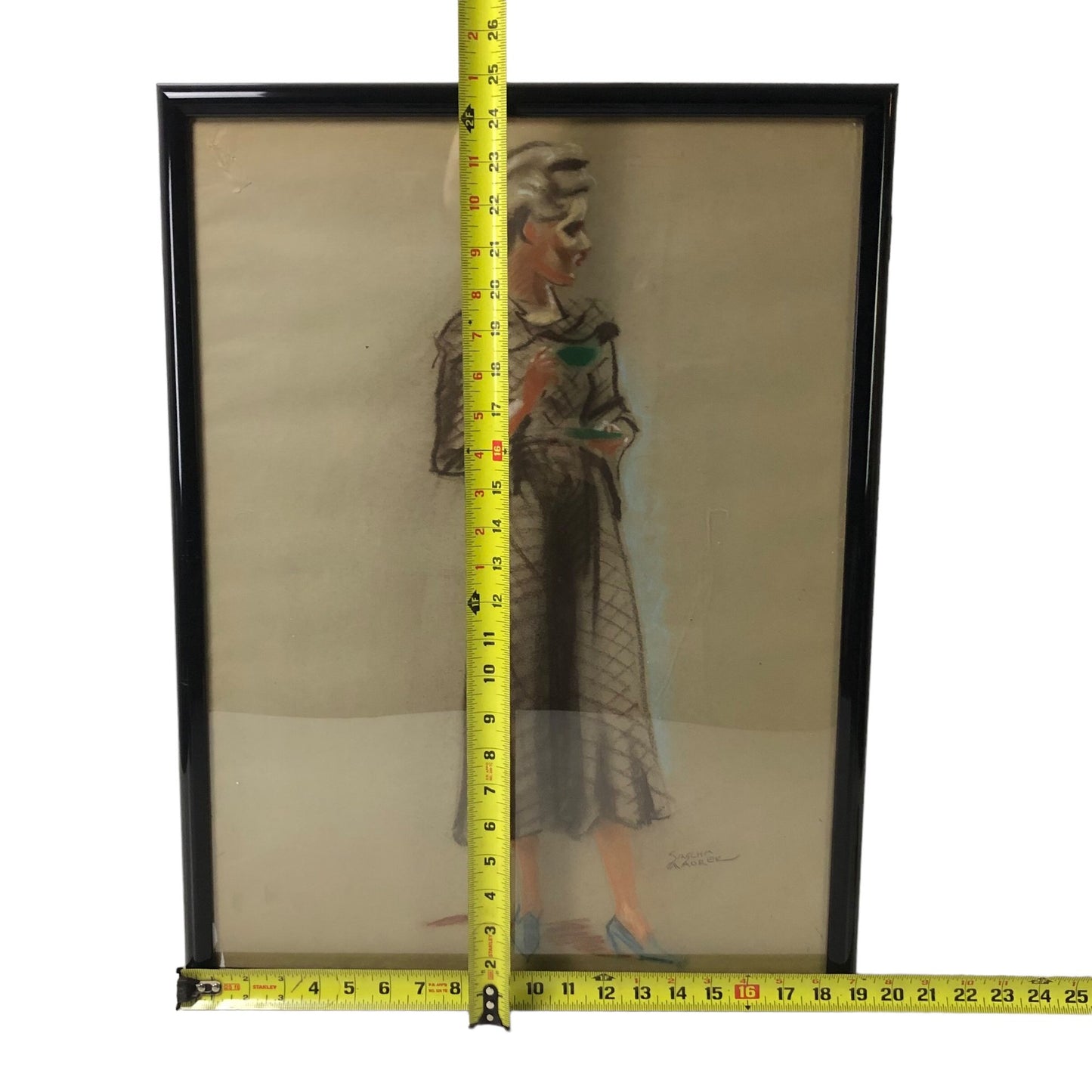 Fashion Design Pastel Drawing, Sascha Maurer (American, 1897-1961) - #A6