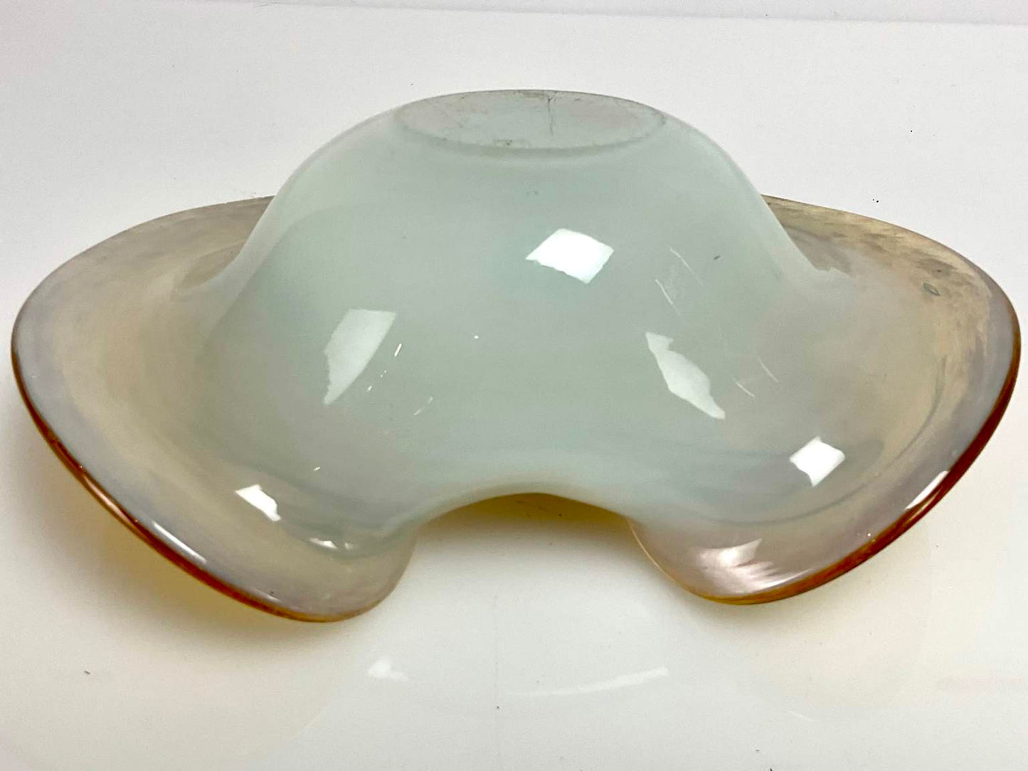 One of kind Vintage Italian Murano Glass Bowl.