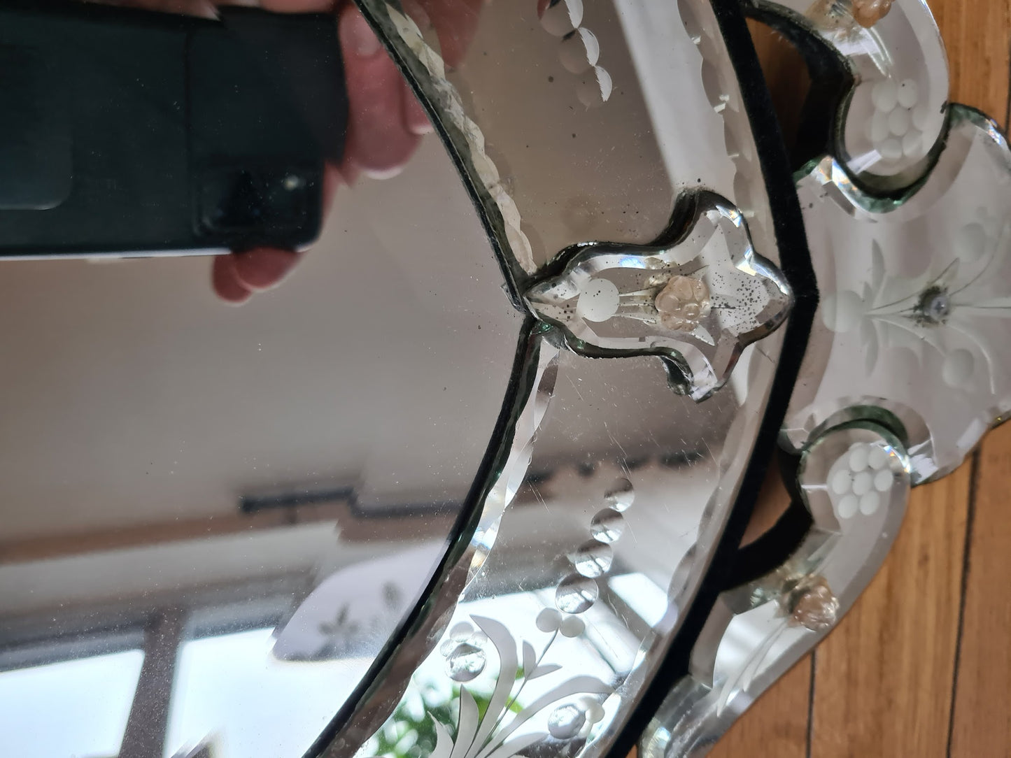 Fabulous Antique Venetian Mirror