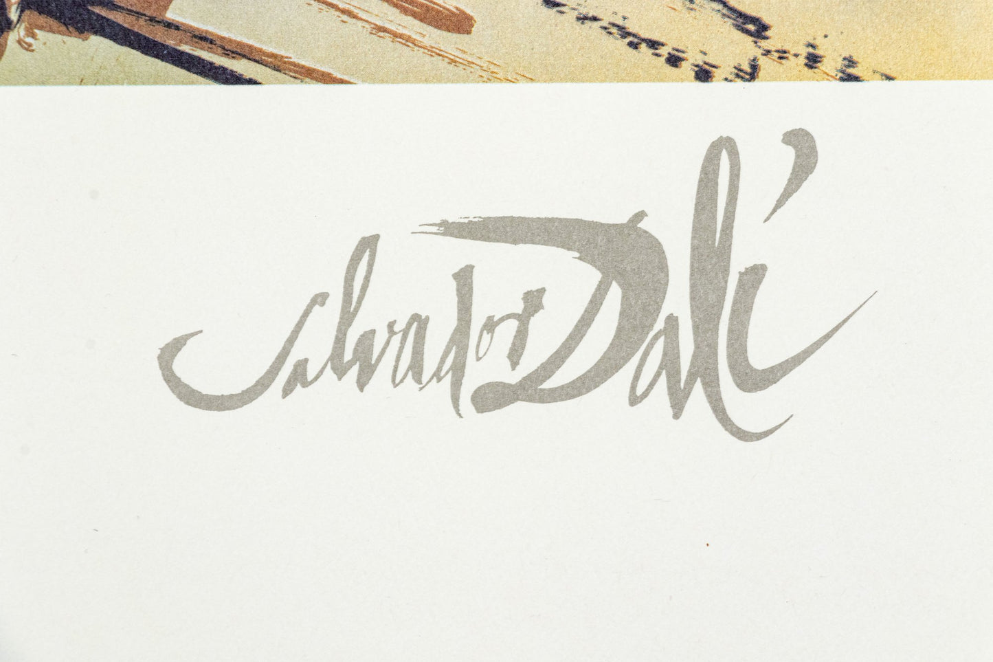 Suite Of Six After Salvador Dali Lithographic Prints On Paper by the Master Chromist Vincenzo Salermo