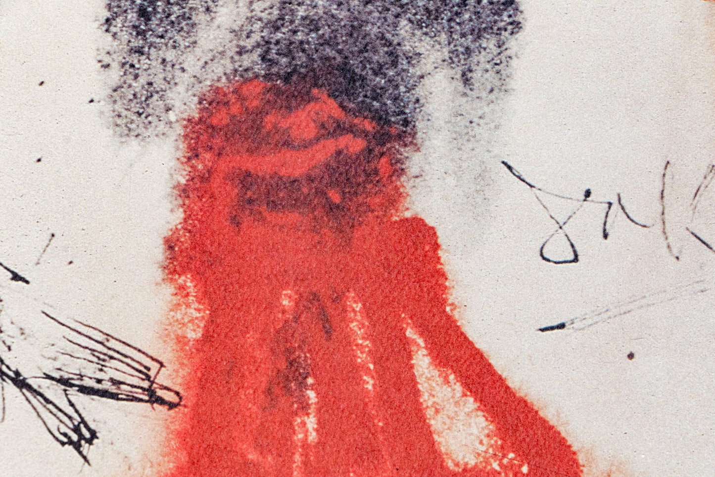 Suite Of Six After Salvador Dali Lithographic Prints On Paper by the Master Chromist Vincenzo Salermo