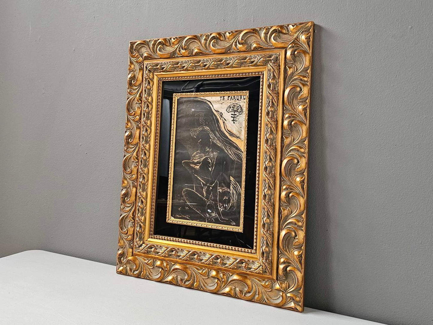 Original Paul Gauguin (French 1818-1903) 1926 Gallery Framed Collotype