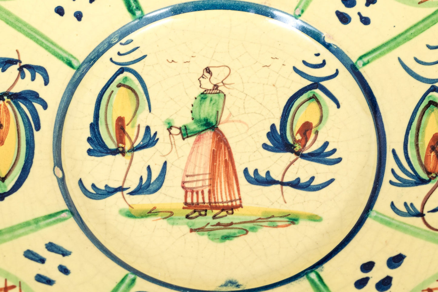 French Henriot Quimper Ceramic Service