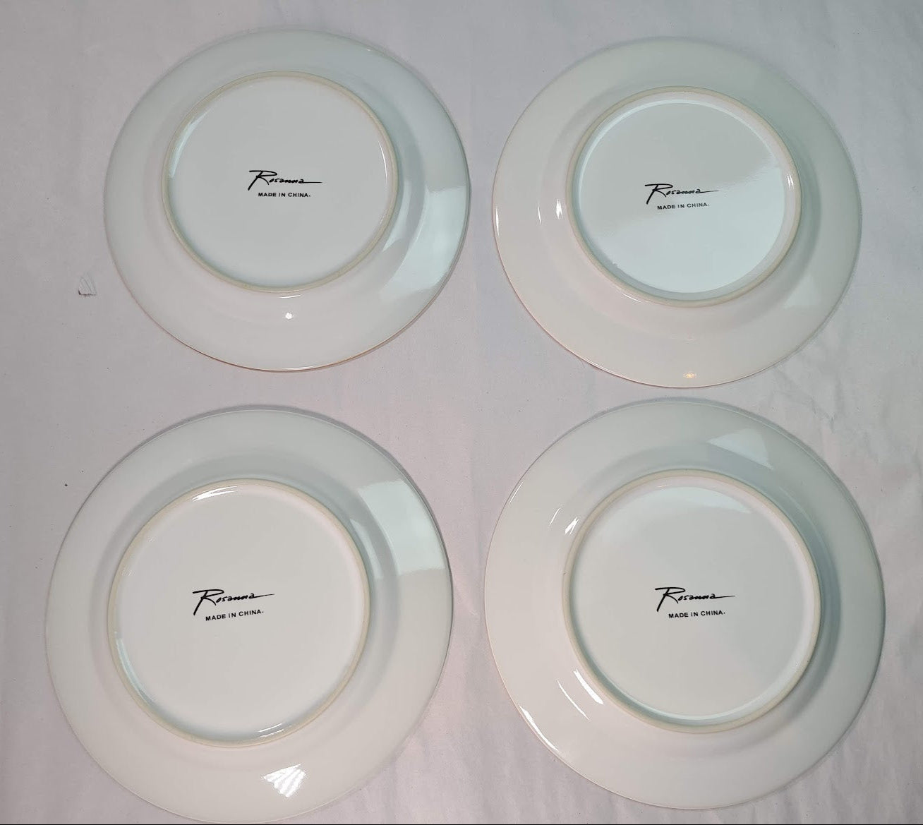 Rosanna 8" Paris Fashion Dessert Plates