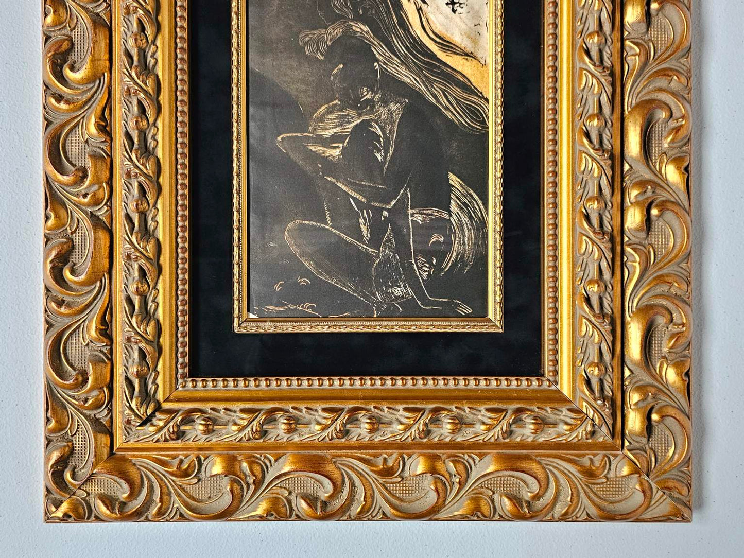 Original Paul Gauguin (French 1818-1903) 1926 Gallery Framed Collotype