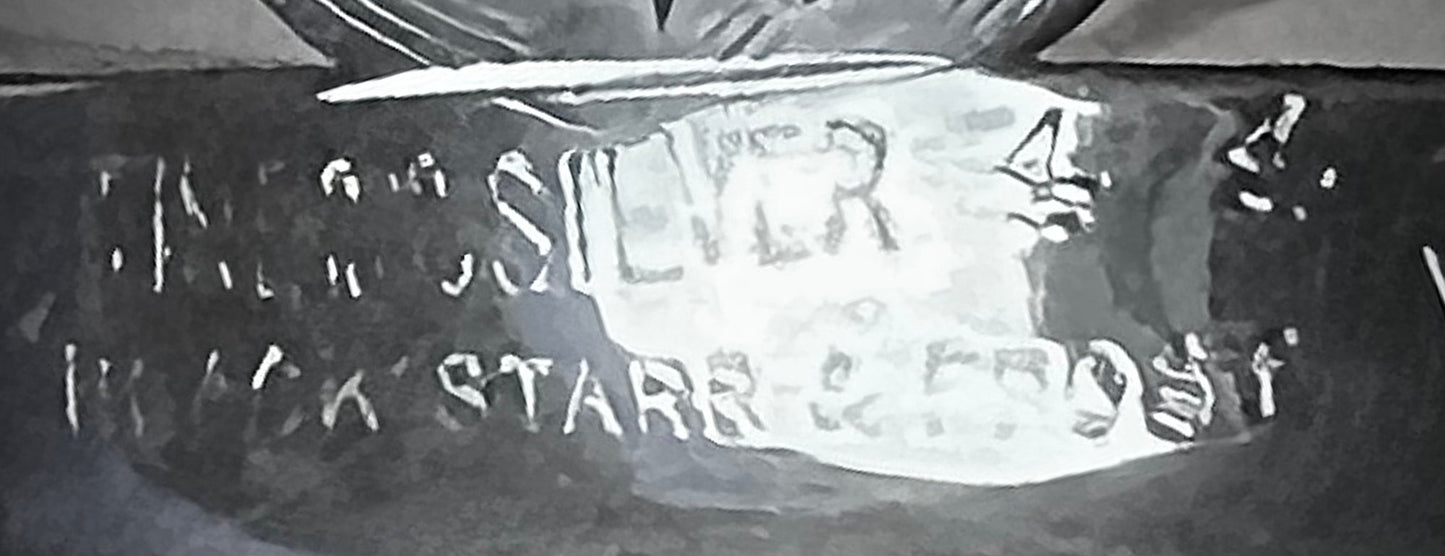 Outstanding Black Starr & Frost Silver Overlay Decanter - Signed "Black Starr & Frost - Fine Silver"