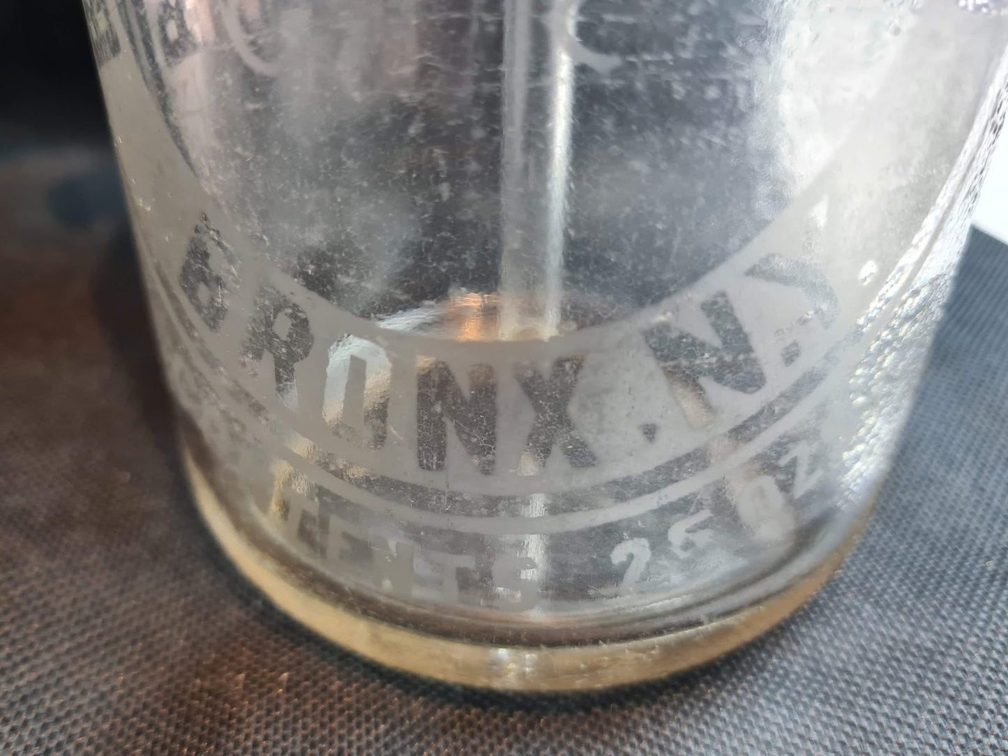 Vintage Seltzer Bottles 1940-1950s Bronx & Brooklyn NY