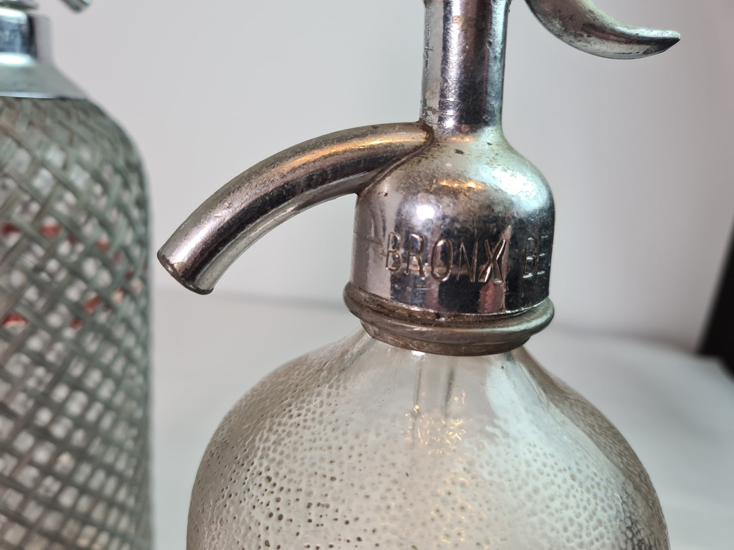 Vintage Seltzer Bottles 1940-1950s Bronx & Brooklyn NY