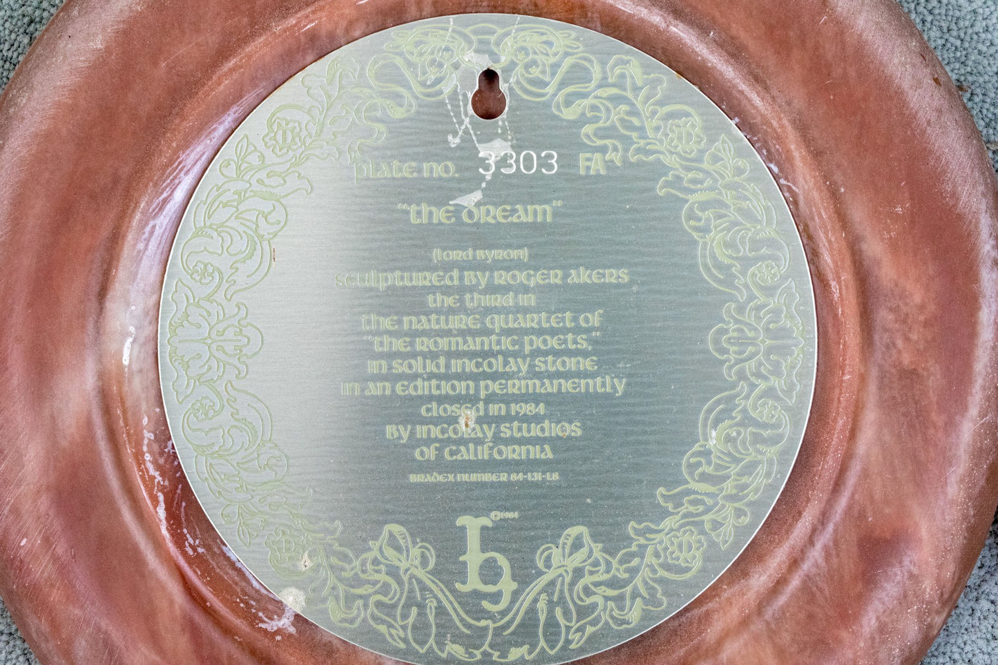 Unique Assembled Collection Of Fifteen Relief Decorated Ceramic Plates