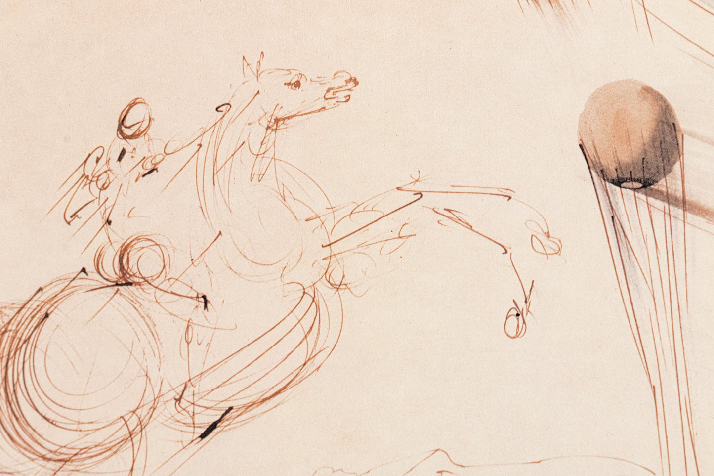 Suite Of Six After Salvador Dali Lithographic Prints On Paper by the Master Chromist Vincenzo Salermo