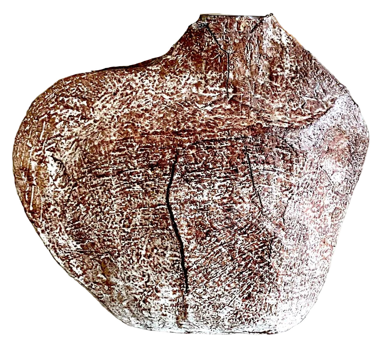 Abstract Ceramic Art Vase Attributed to Sara Radstone