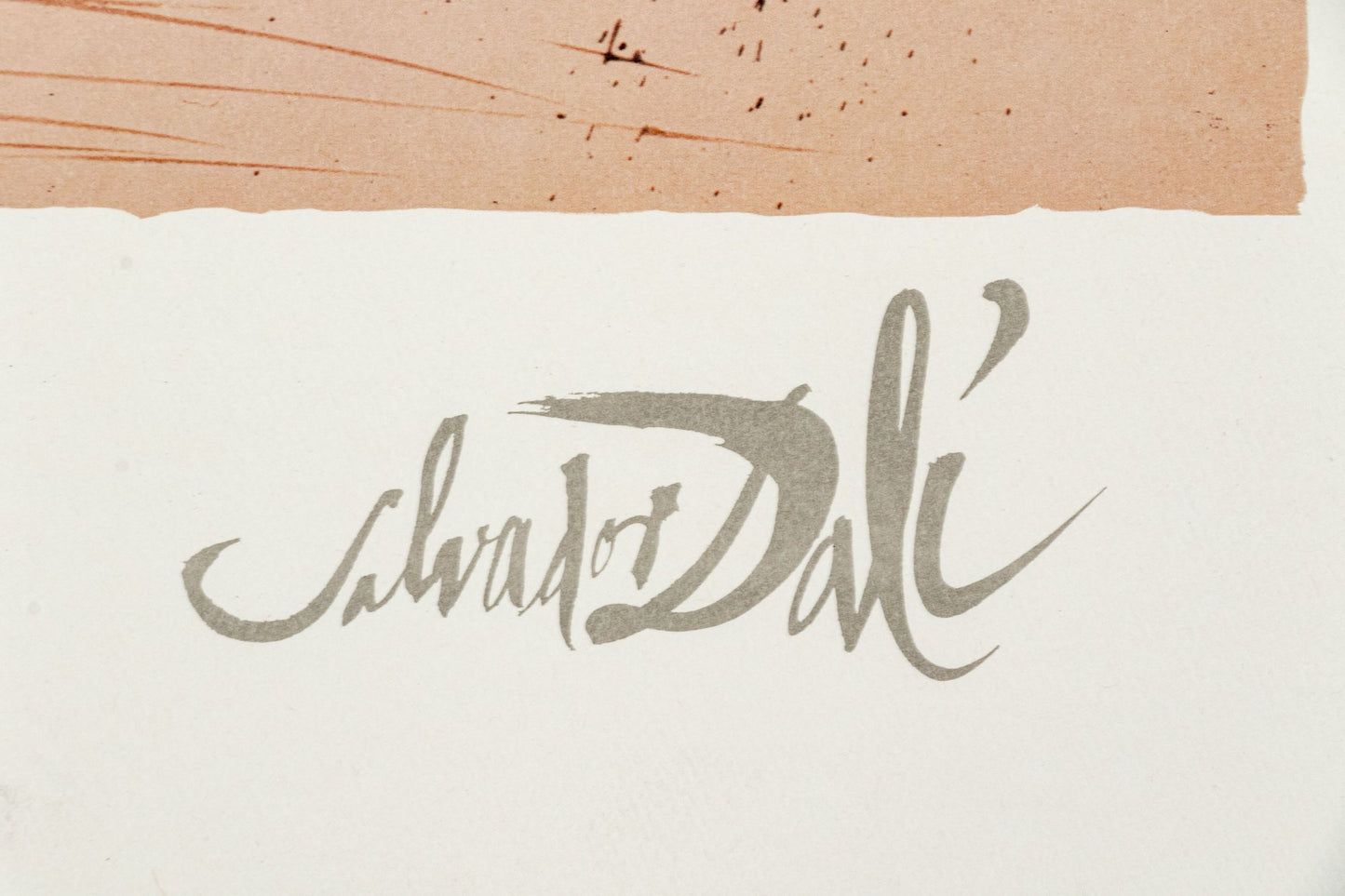 Suite Of Six After Salvador Dali Lithographic Prints On Paper by the Master Chromist Vincenzo Salermo