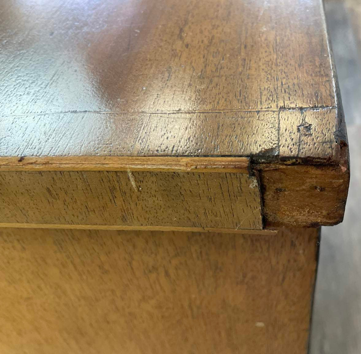 Antique Early 1800 Georgian English Secretaire Cabinet, Walnut